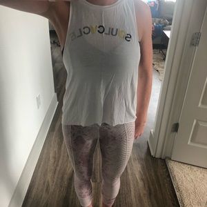 Soul cycle workout tank